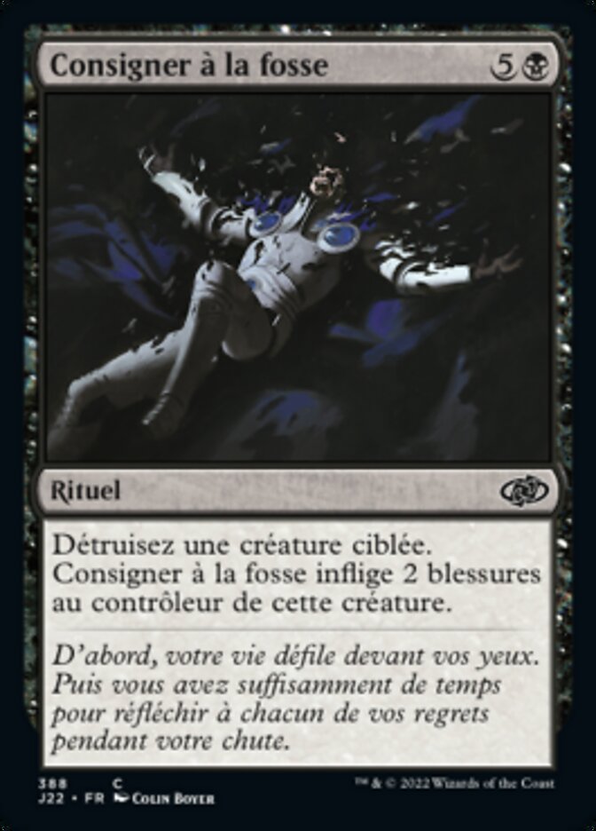 Consigner à la fosse