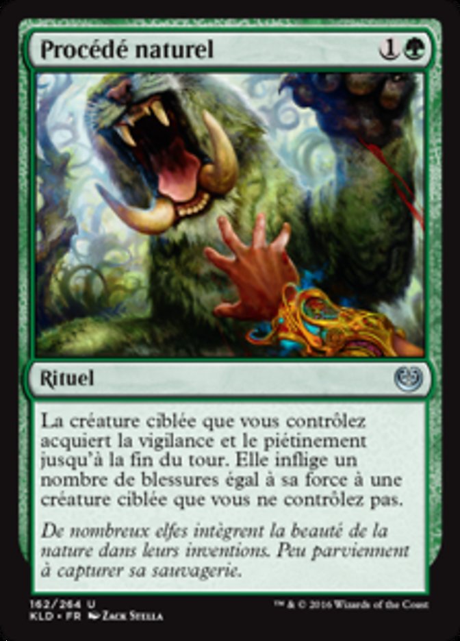 Procédé naturel