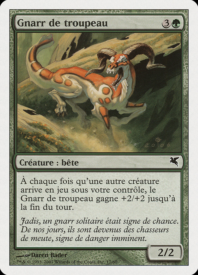Gnarr de troupeau