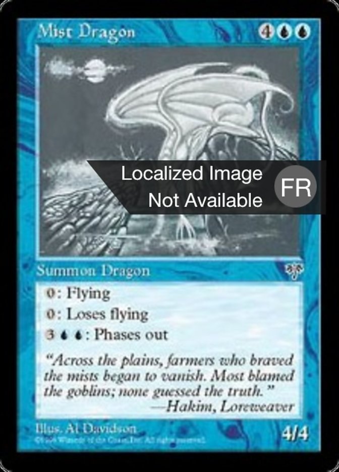 Dragon des brumes