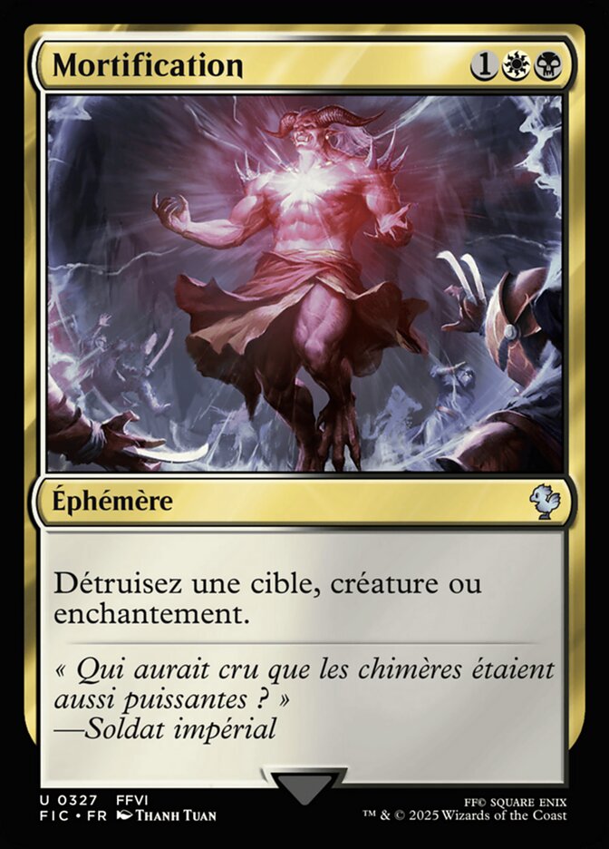 Mortification