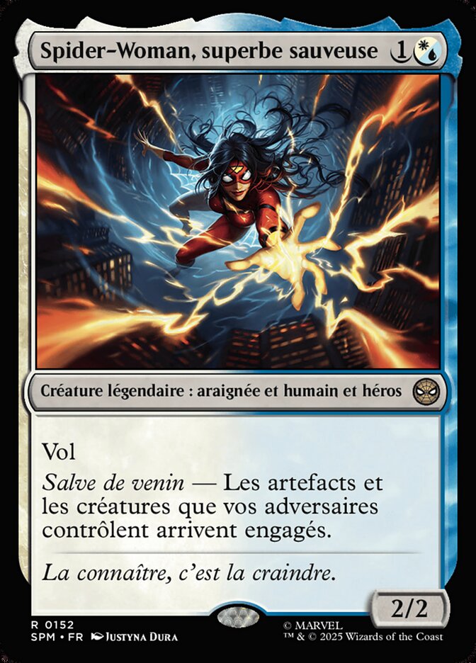 Spider-Woman, superbe sauveuse