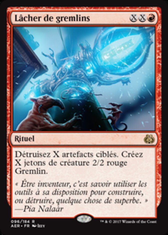 Lâcher de gremlins