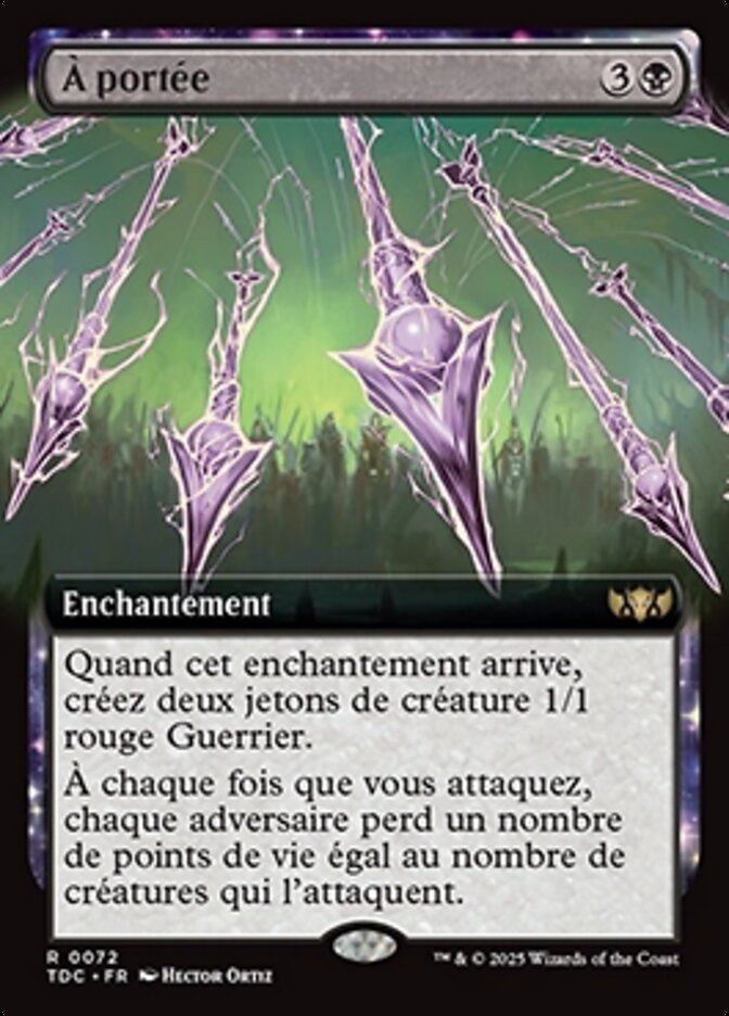 À portée