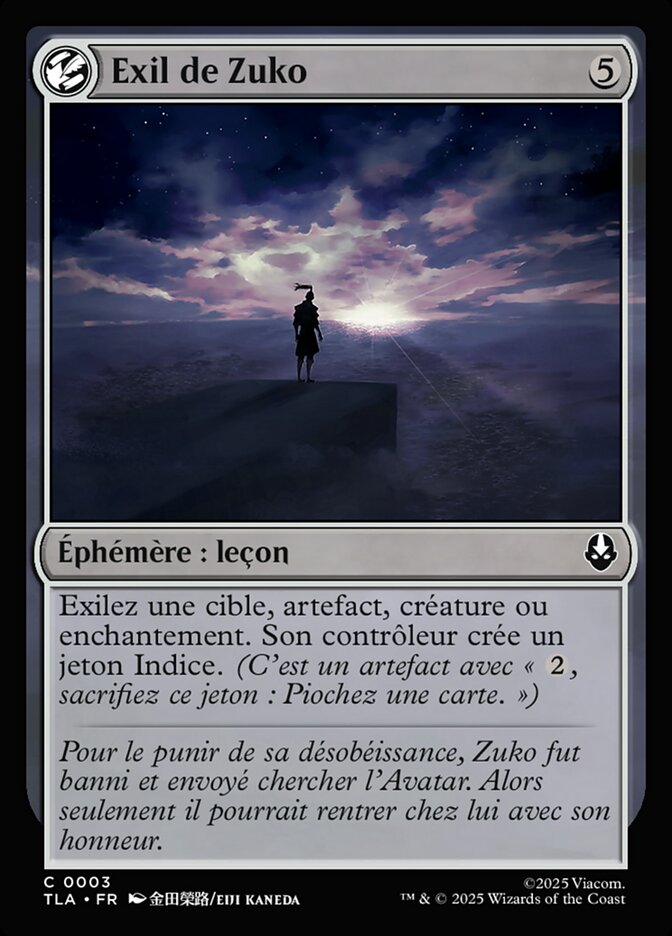 Exil de Zuko