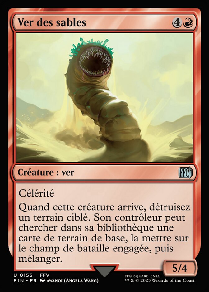 Ver des sables