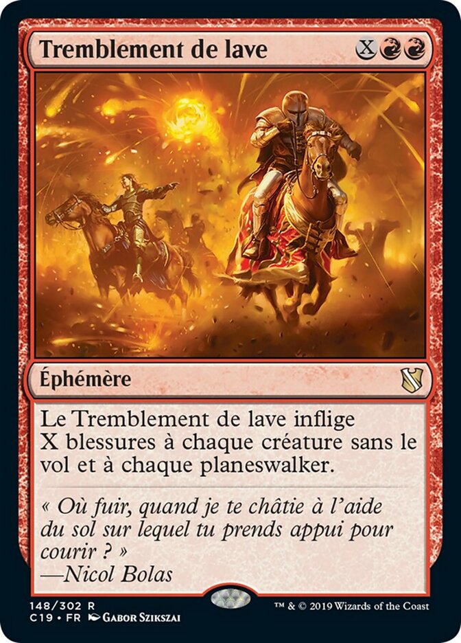 Tremblement de lave