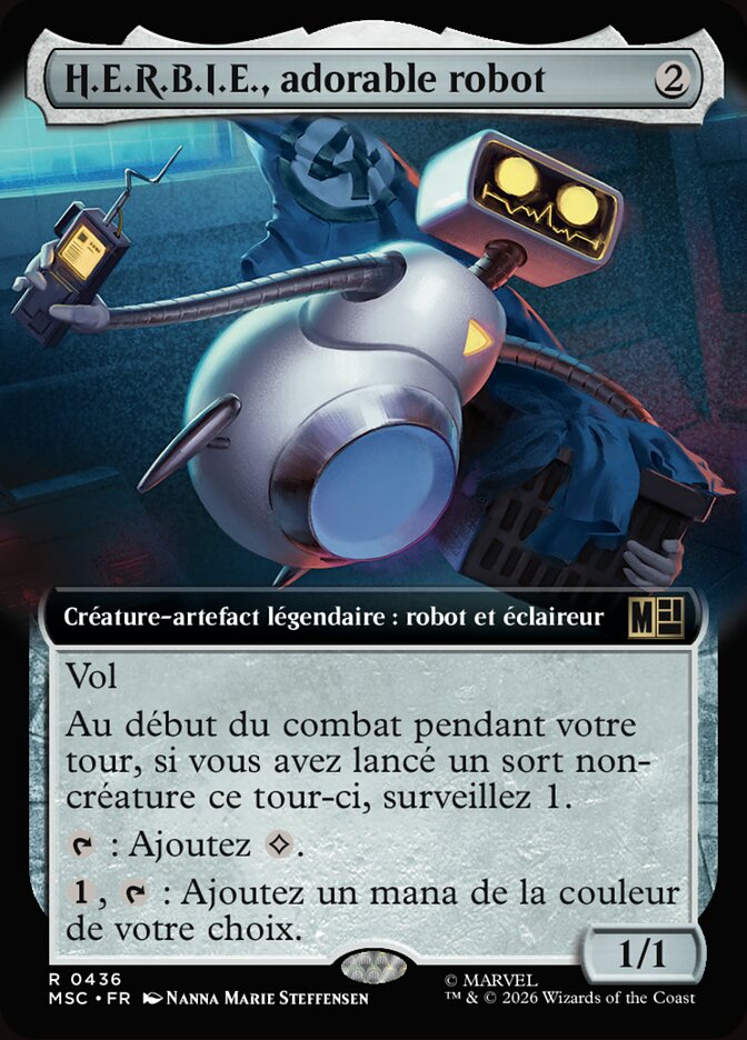 H.E.R.B.I.E., adorable robot