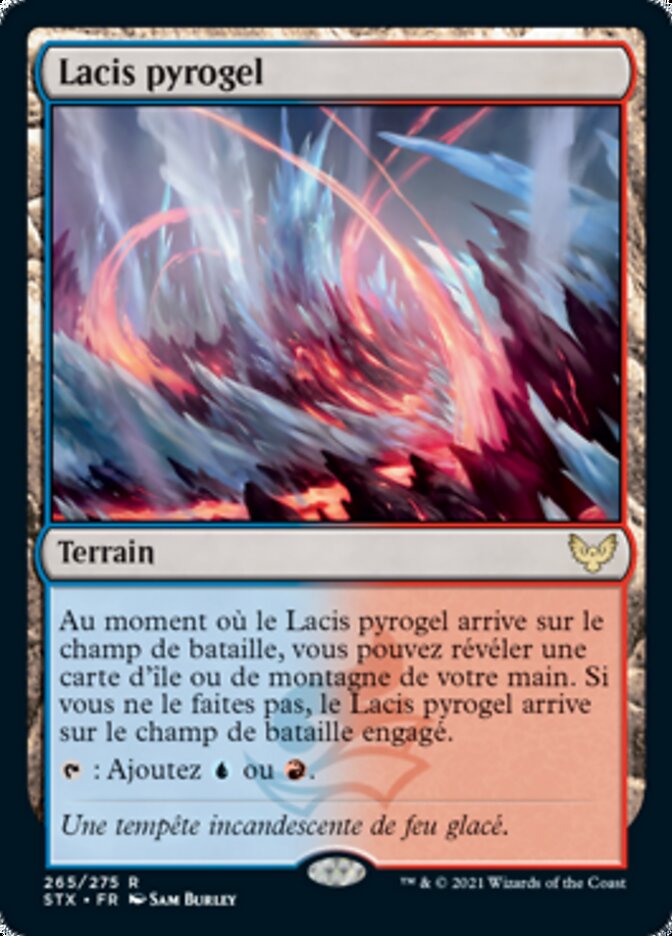 Lacis pyrogel