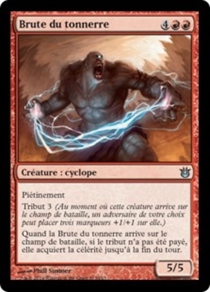 Brute du tonnerre