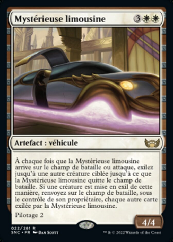 Mystérieuse limousine