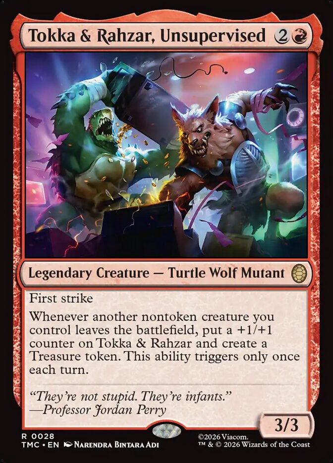 Tokka &amp; Rahzar, Unsupervised