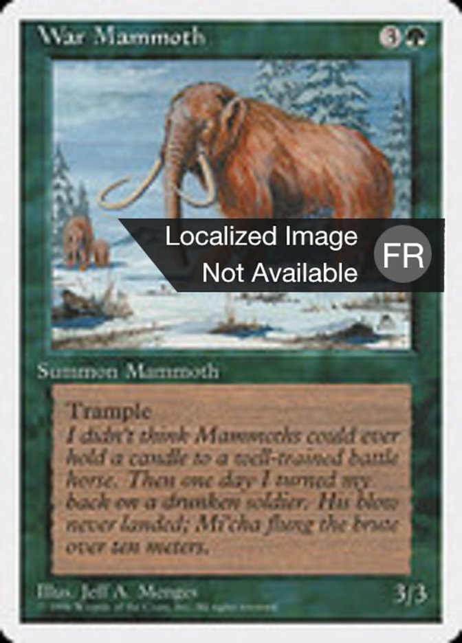 Mammouth de guerre
