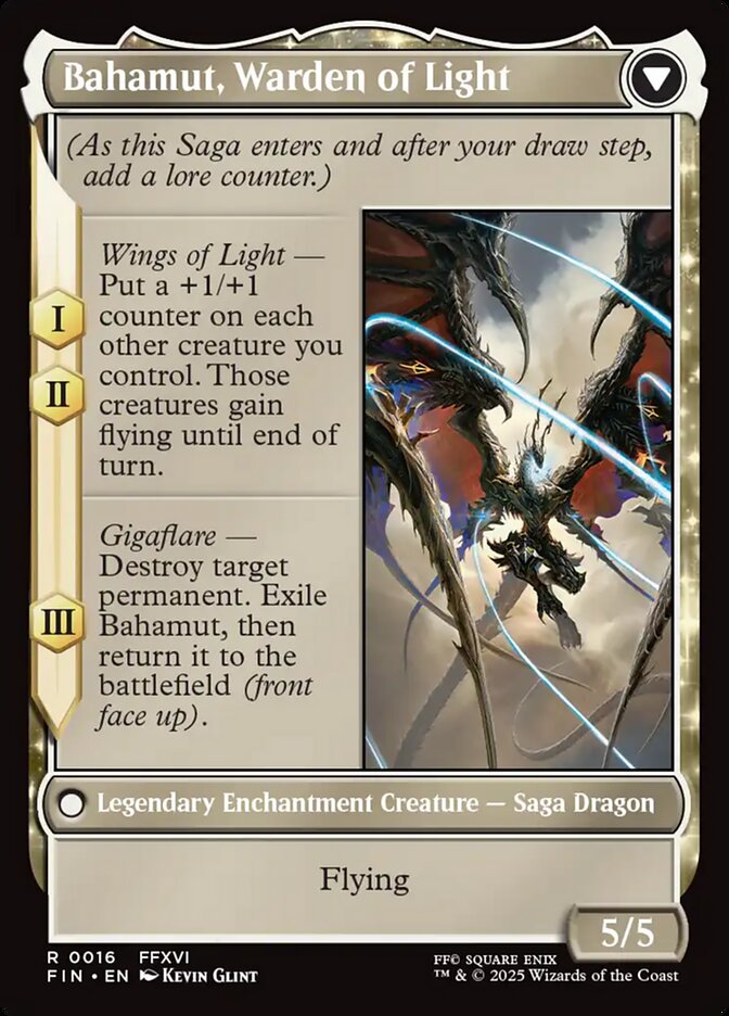Dion, Bahamut's Dominant // Bahamut, Warden of Light