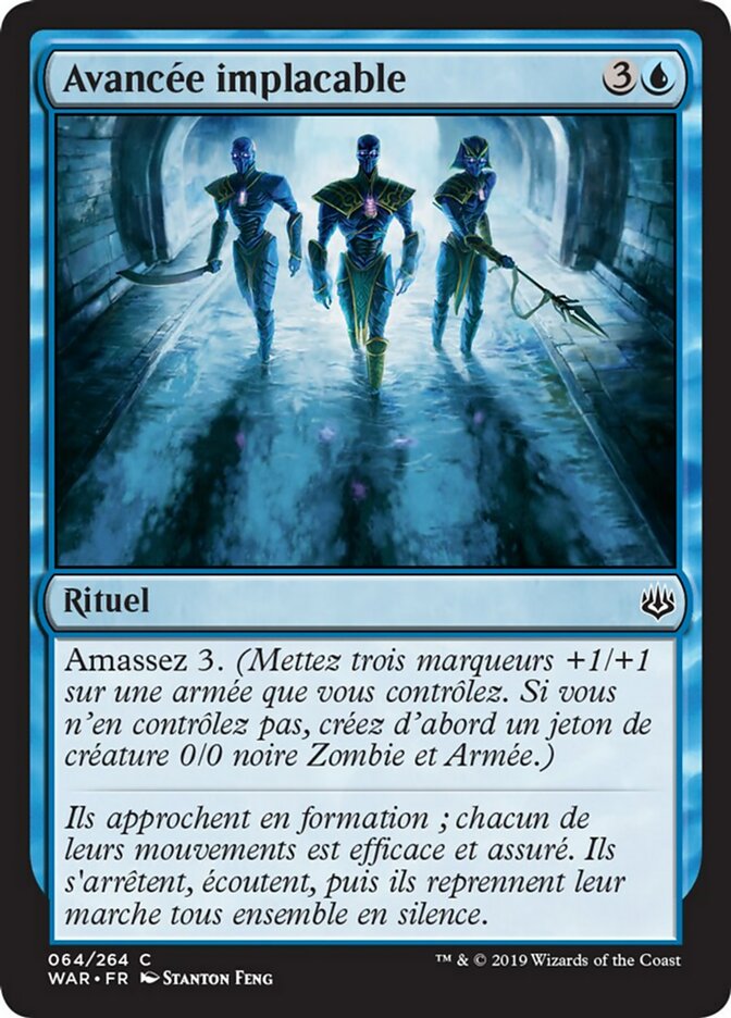 Avancée implacable