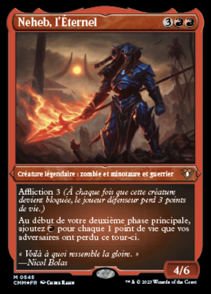 Neheb, l'Éternel