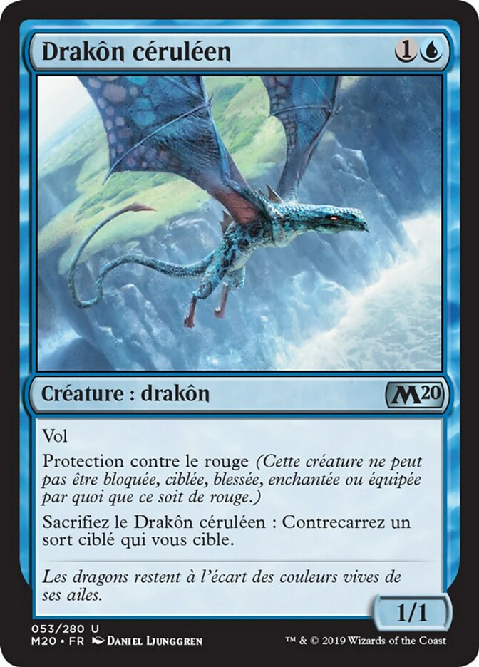 Drakôn céruléen