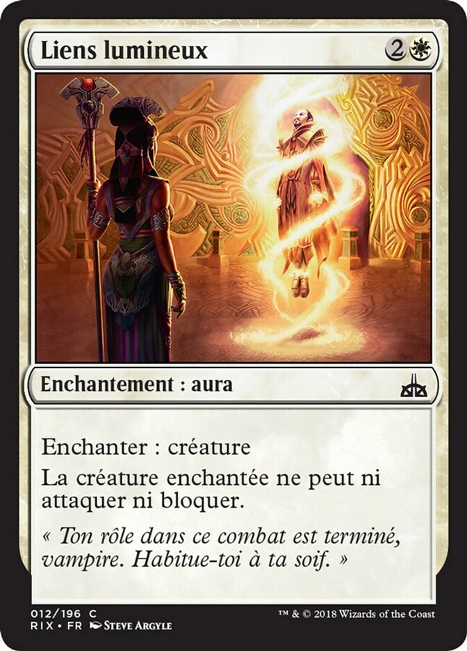 Liens lumineux