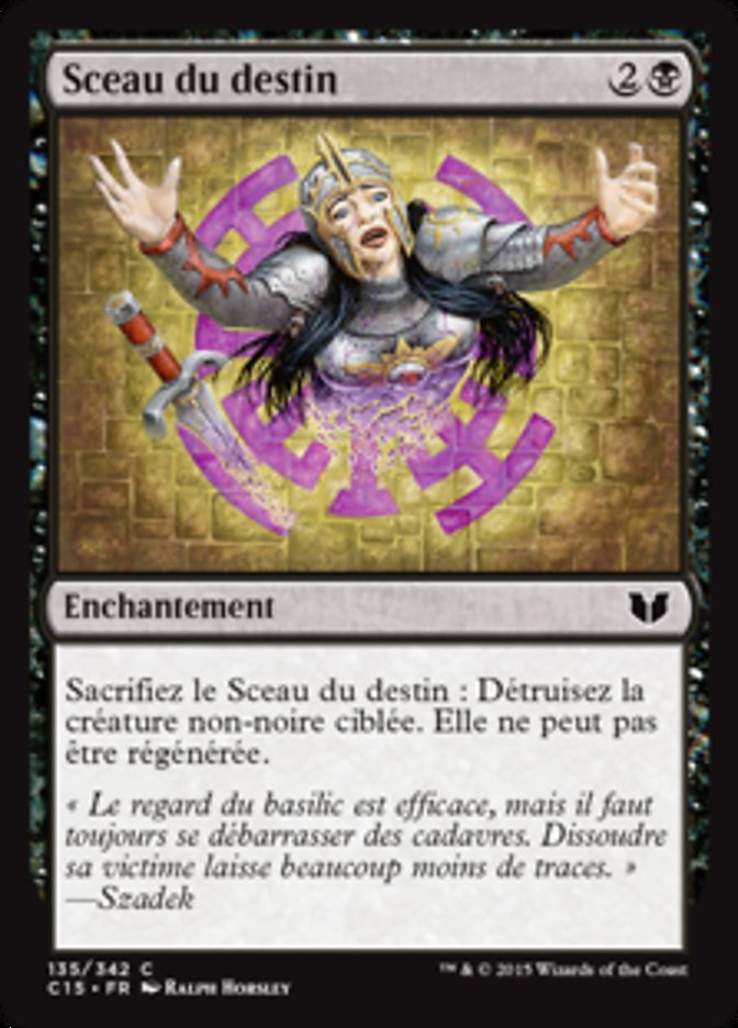 Sceau du destin