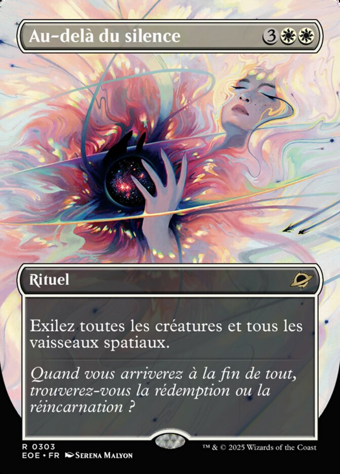 Au-delà du silence