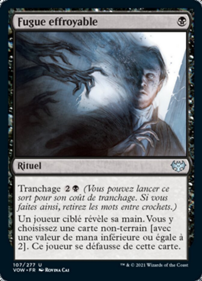 Fugue effroyable