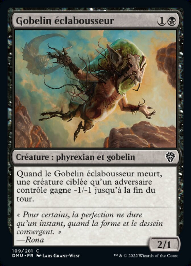Gobelin éclabousseur