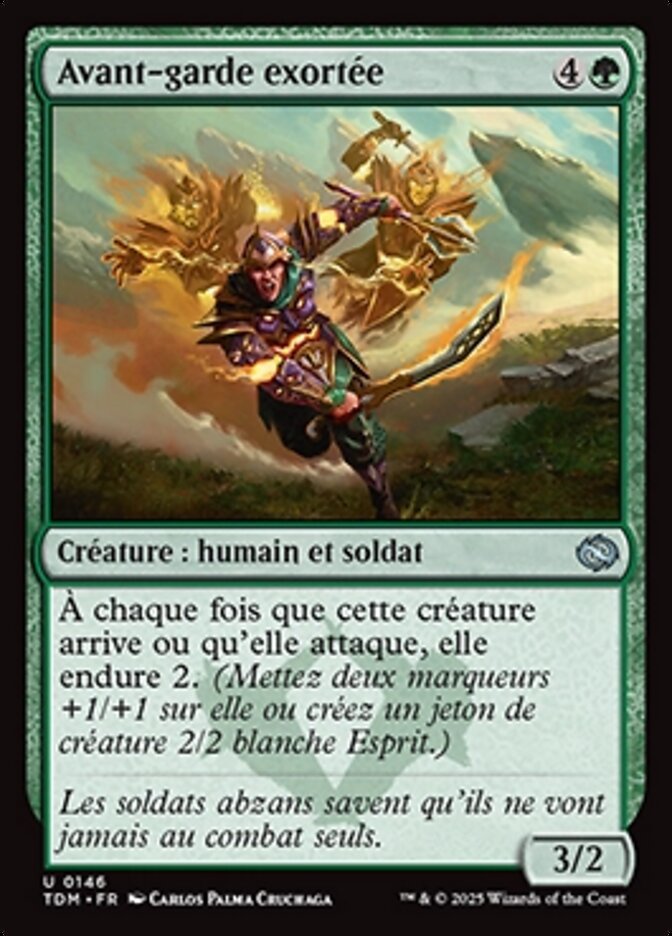 Avant-garde exortée
