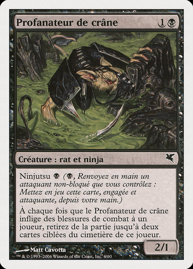 Profanateur de crâne