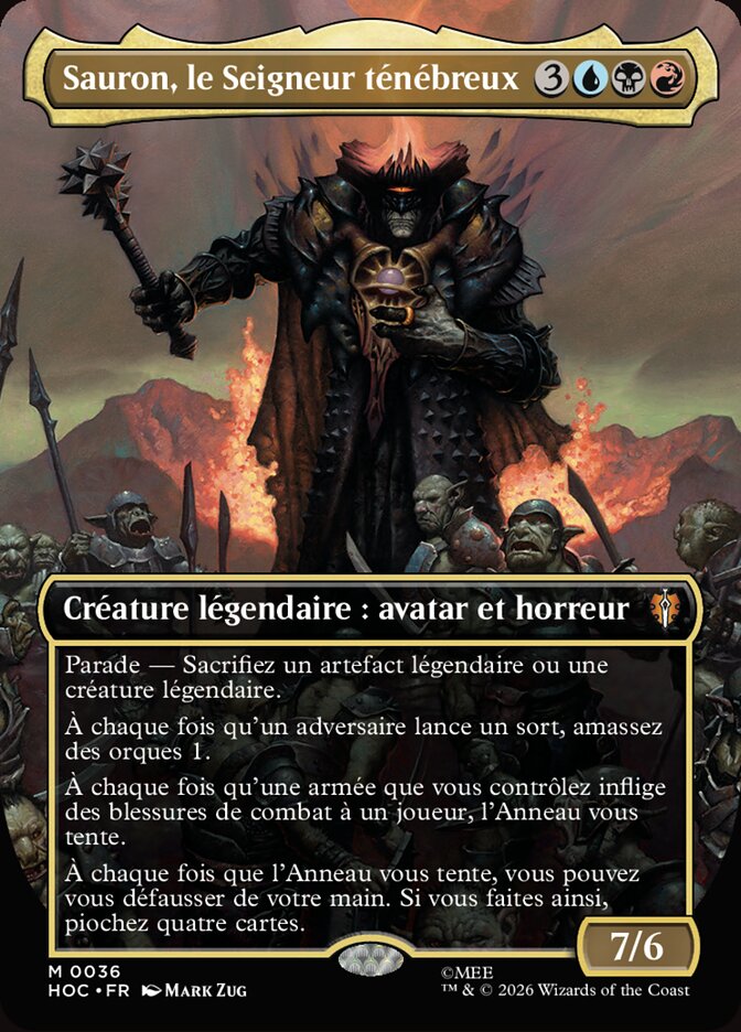 Sauron, le Seigneur ténébreux