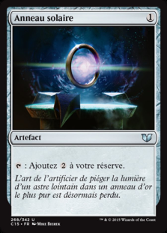 Anneau solaire