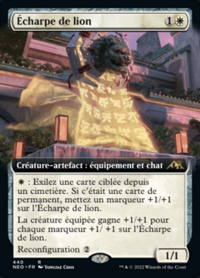 Écharpe de lion