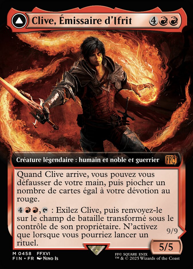 Clive, Ifrit's Dominant