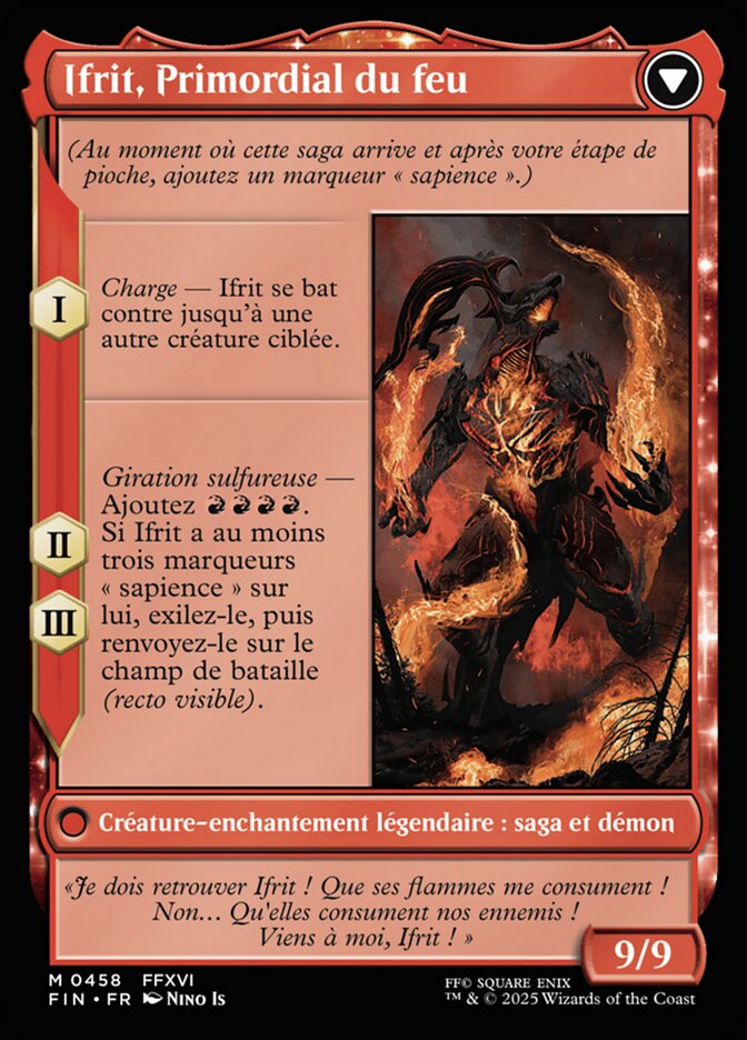 Clive, Ifrit's Dominant