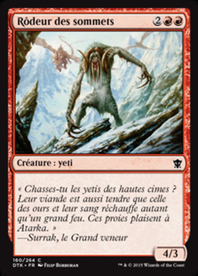 Rôdeur des sommets