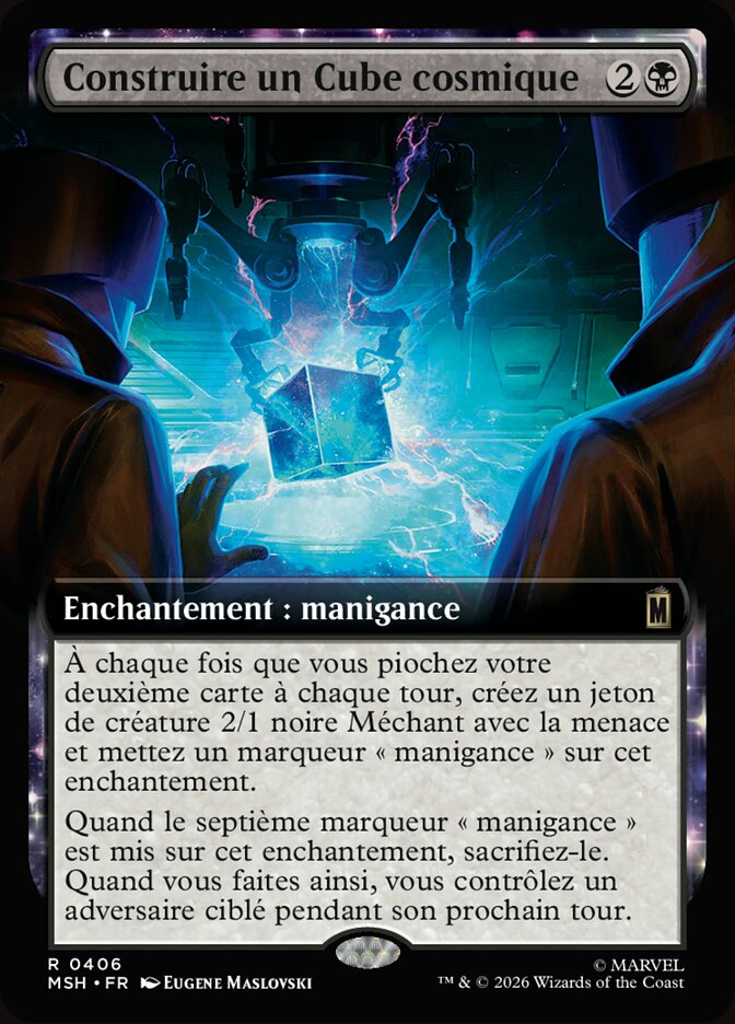 Construire un Cube cosmique