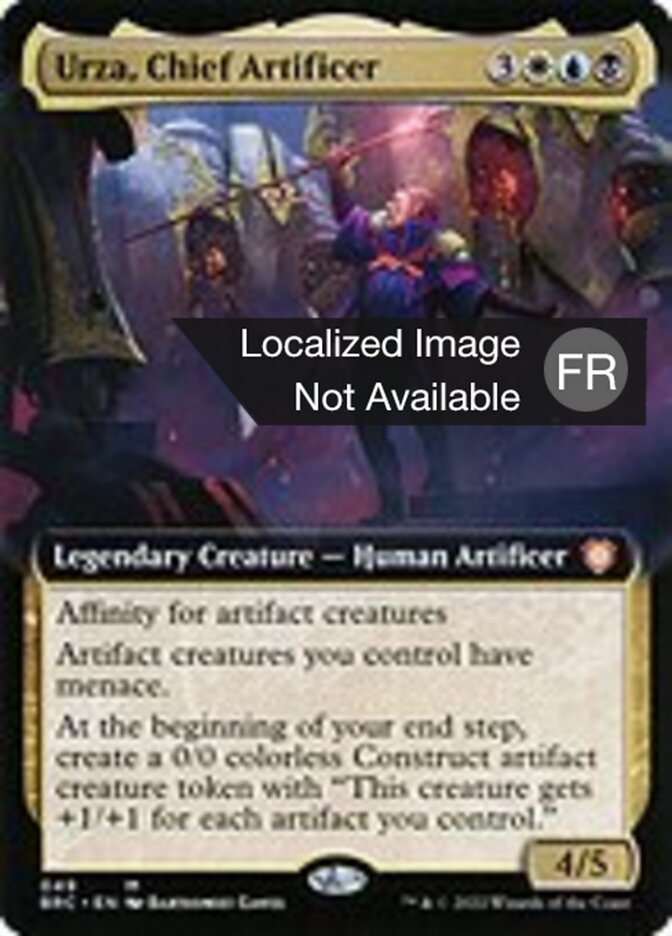 Urza, chef artificier