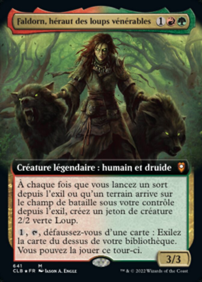 Faldorn, héraut des loups vénérables