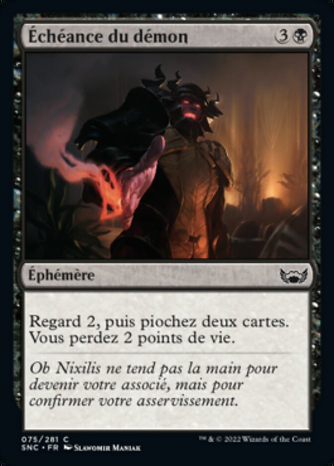 Échéance du démon