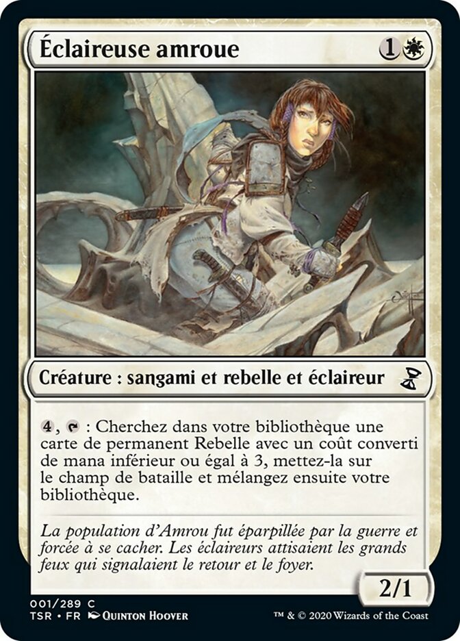 Éclaireuse amroue