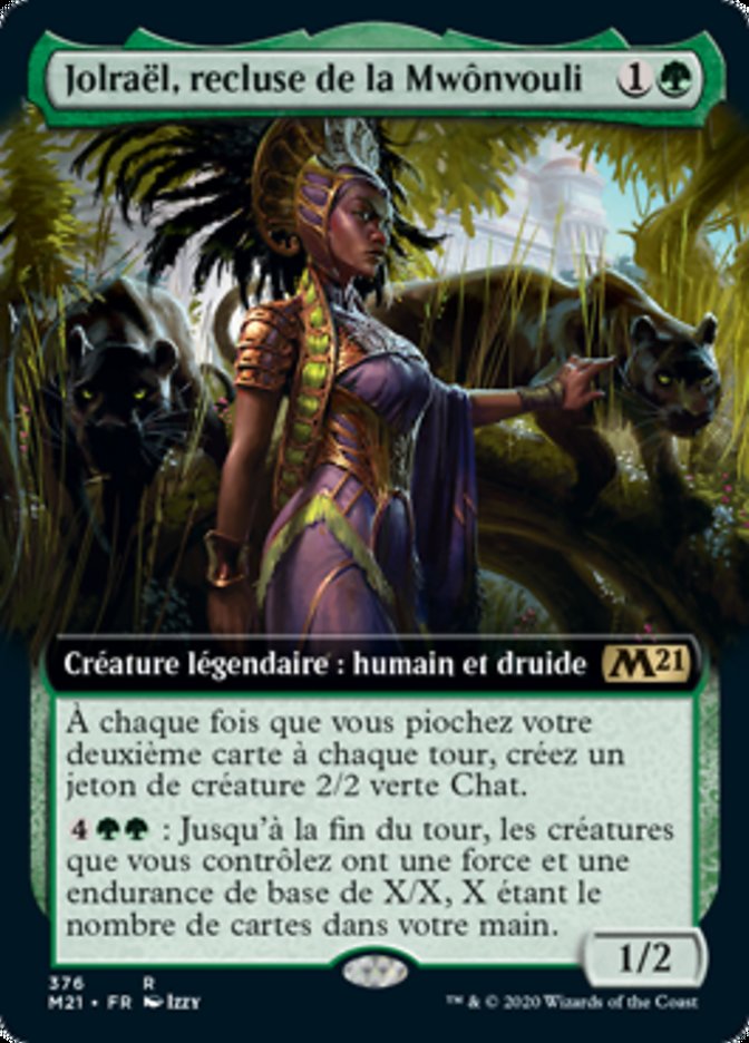 Jolraël, recluse de la Mwônvouli