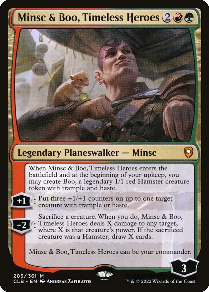 Minsc &amp; Boo, Timeless Heroes
