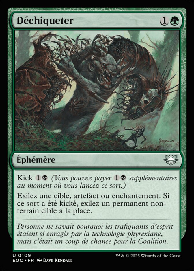 Déchiqueter