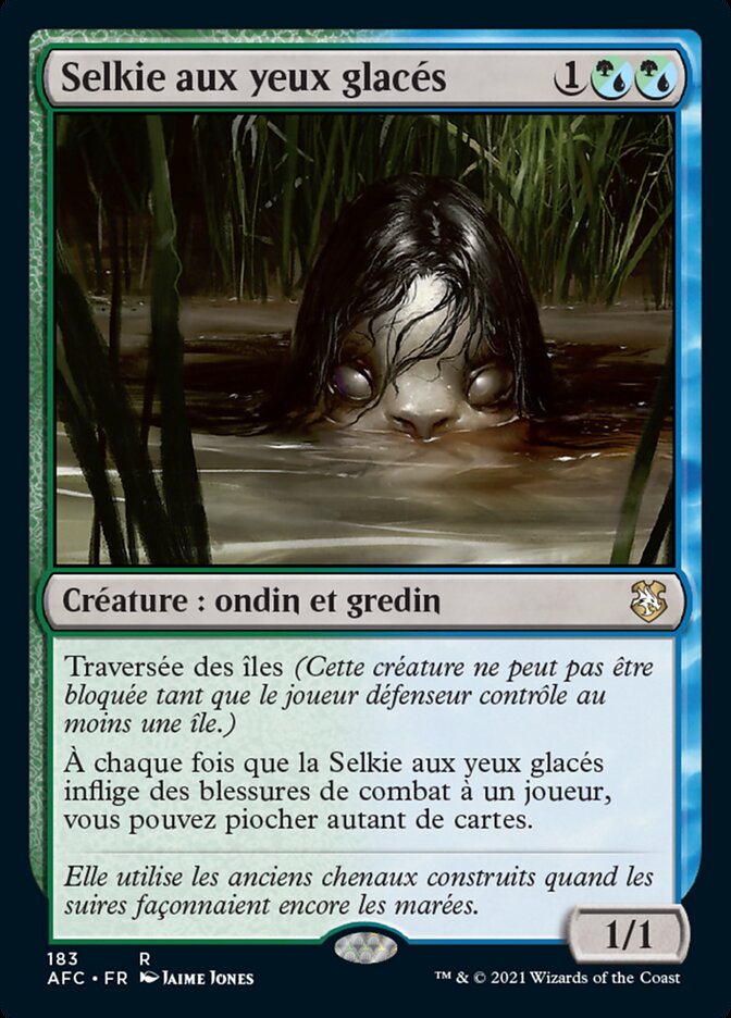 Selkie aux yeux glacés
