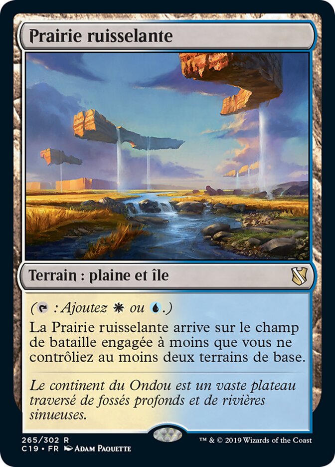 Prairie ruisselante