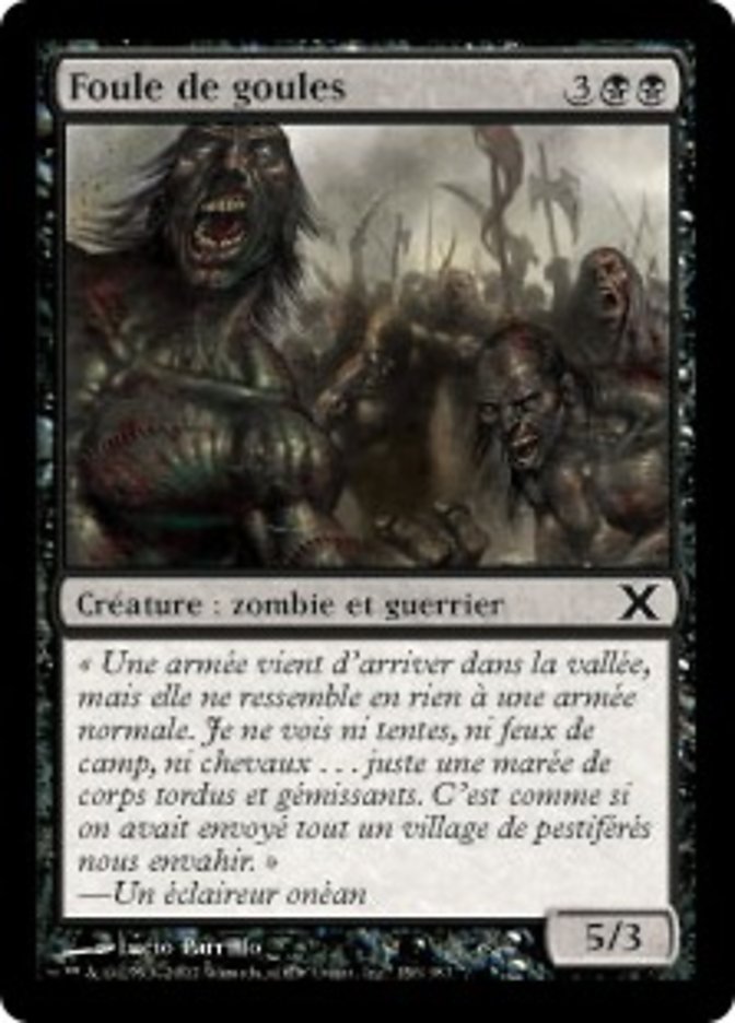 Foule de goules