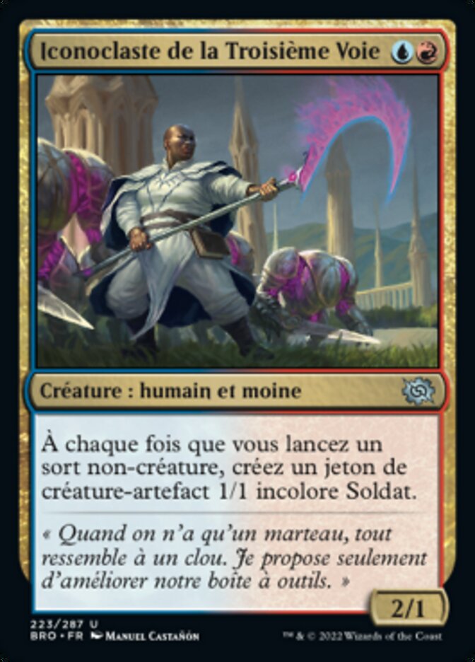 Iconoclaste de la Troisième Voie