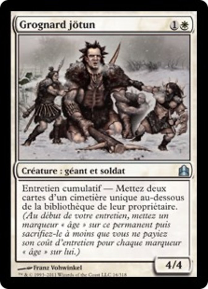 Grognard jötun