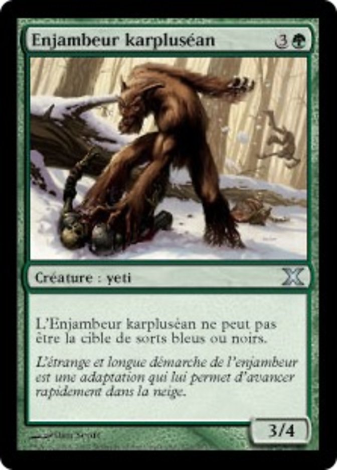 Enjambeur karpluséan