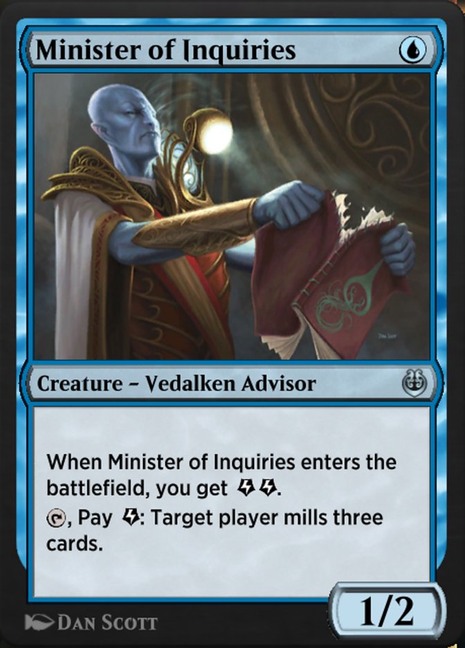 Minister of Inquiries