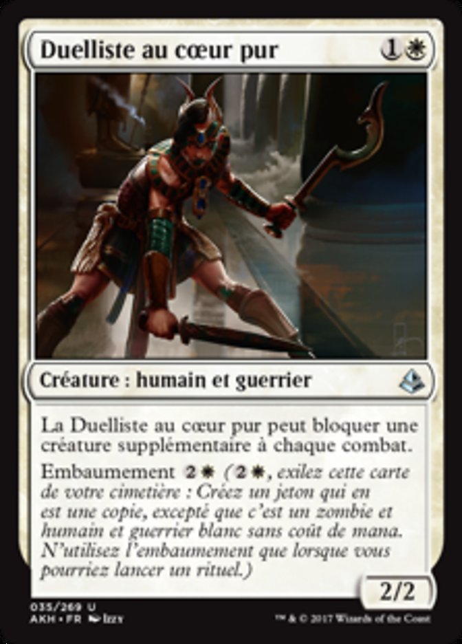 Duelliste au cœur pur